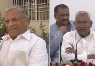 Nitish kumar and harivansh narayan singh